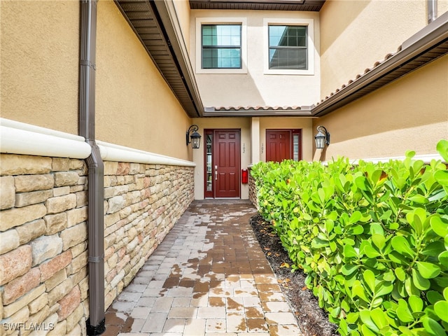 view of property entrance