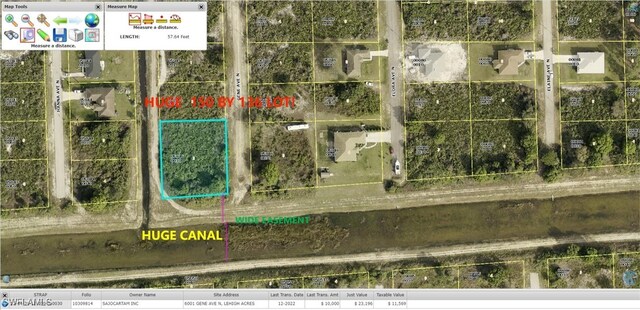 6001 Gene Ave N, Lehigh Acres FL, 33971 land for sale