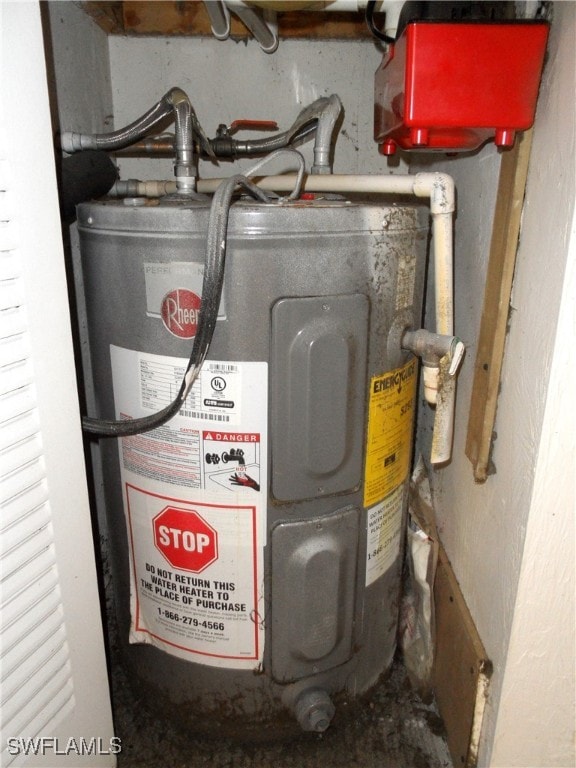 utilities with electric water heater