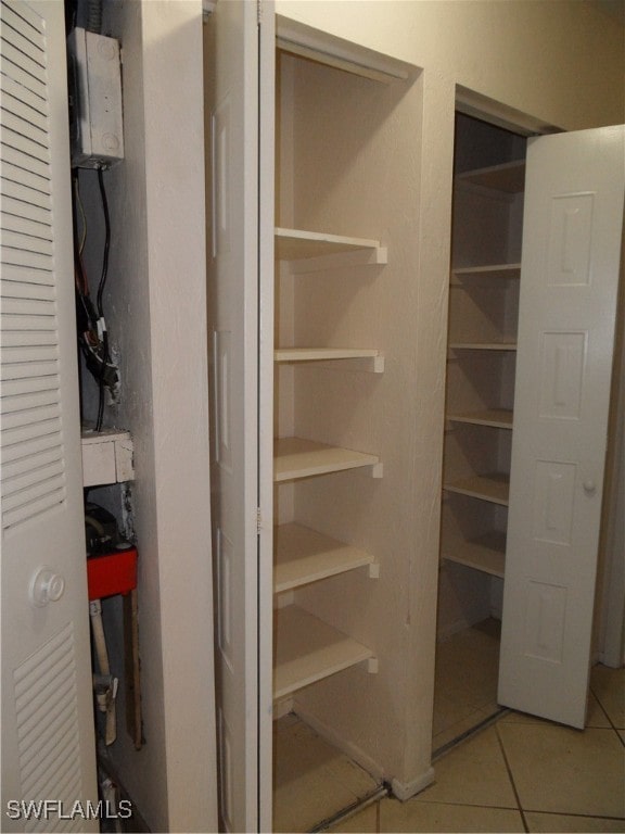 view of closet