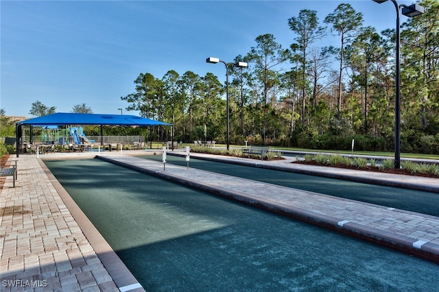 view of pool