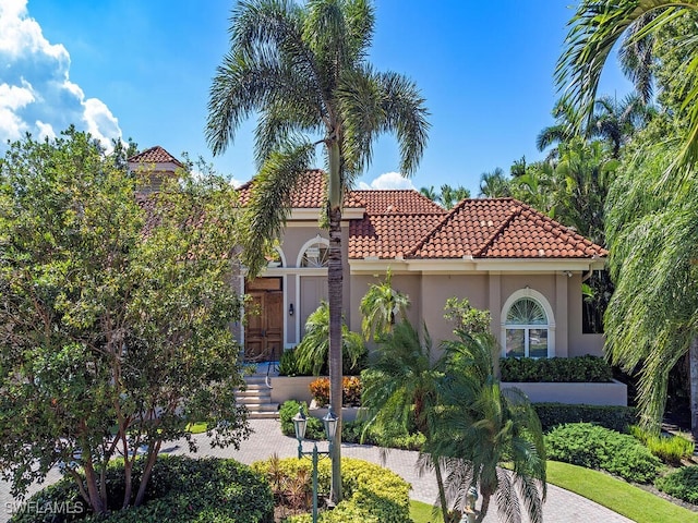 view of mediterranean / spanish-style home