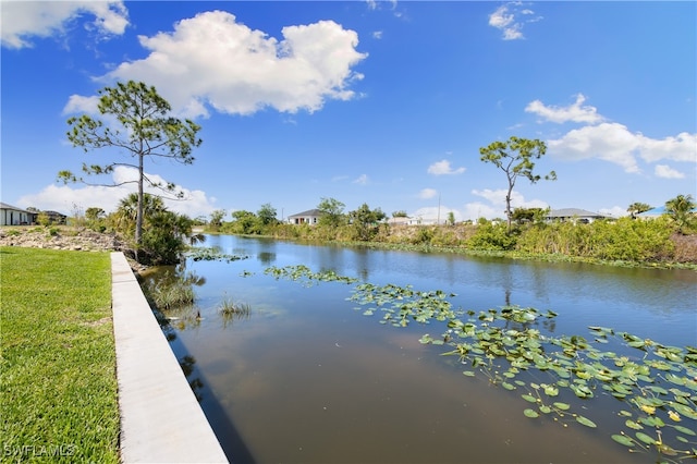 property view of water