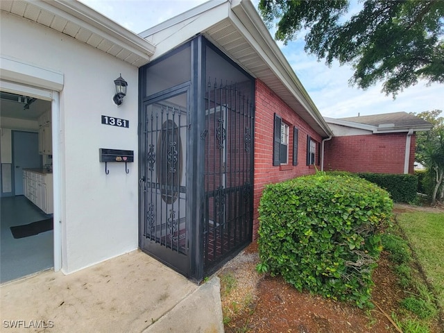 view of property entrance