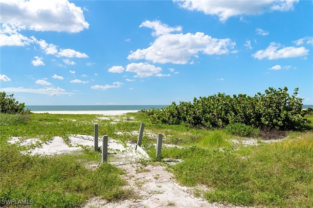 property view of water