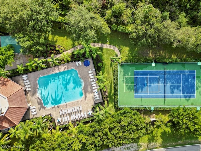 bird's eye view