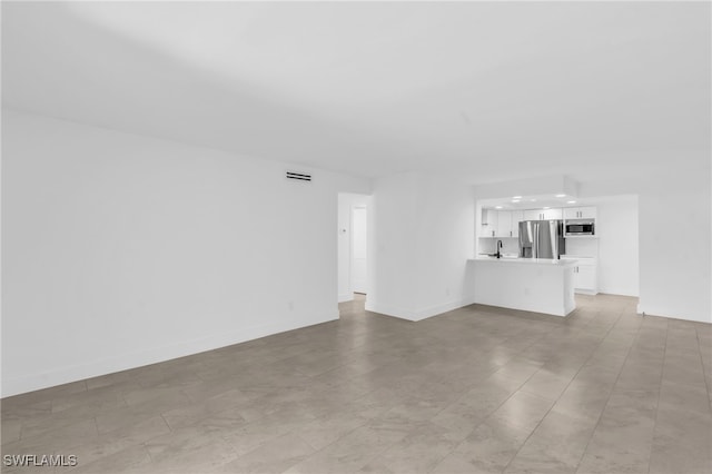 view of unfurnished living room