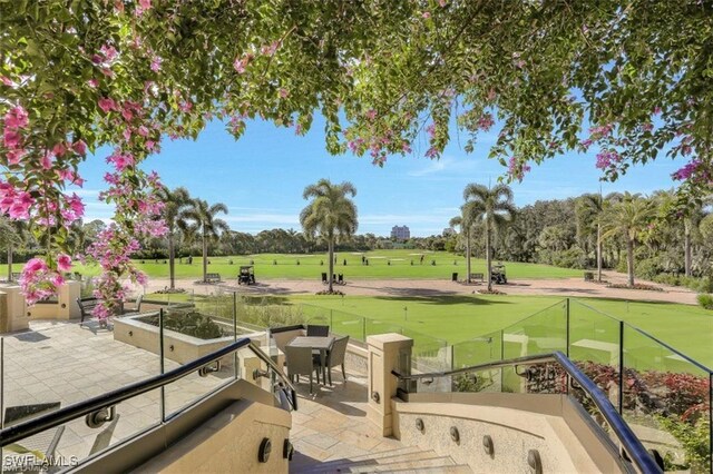 view of home's community featuring a patio area