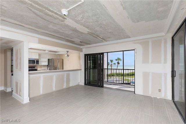 view of unfurnished living room