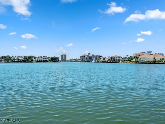 view of water feature