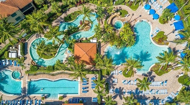 1035 Sandpiper St Unit F101, Naples, FL 34102 - aerial view