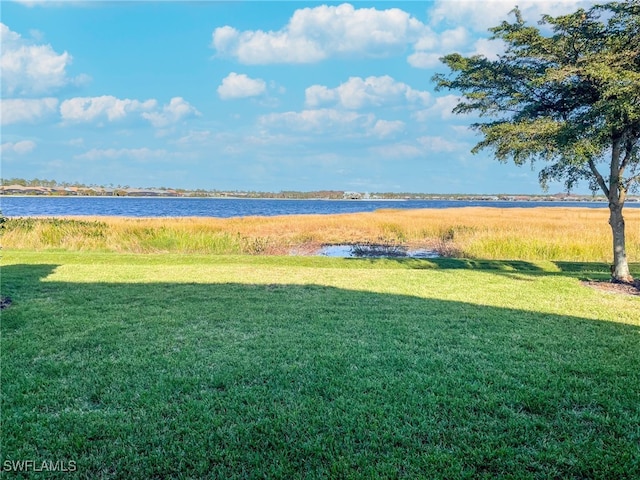 property view of water