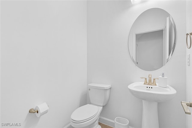 bathroom with toilet