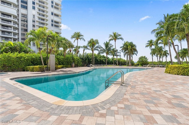 view of swimming pool