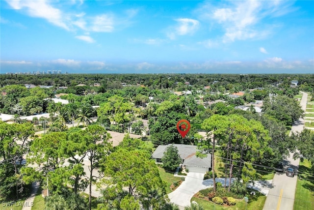 521 Piper Blvd, Naples, FL 34110 - drone / aerial view of a tree filled landscape