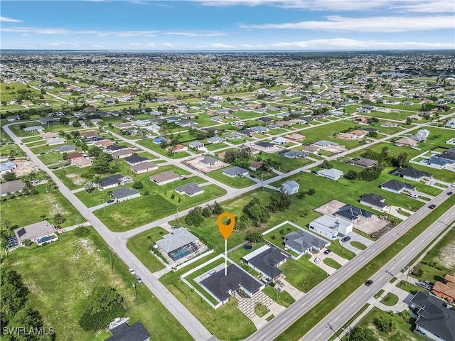 216 Chiquita Blvd N, Cape Coral, FL 33993 - aerial view of property's location with nearby suburban area