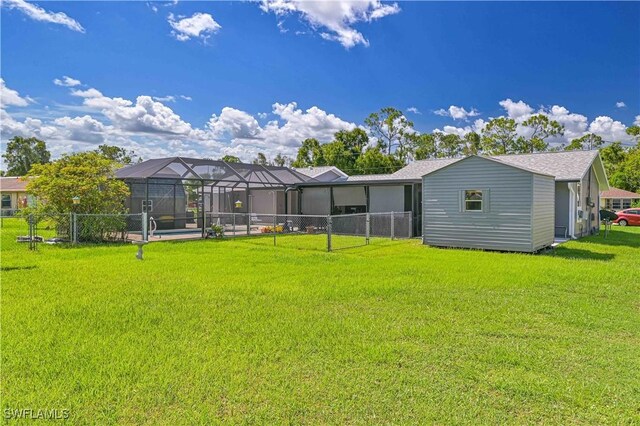 4417/4421 Ruthann Ct, North Fort Myers, FL 33917 - view of back of house