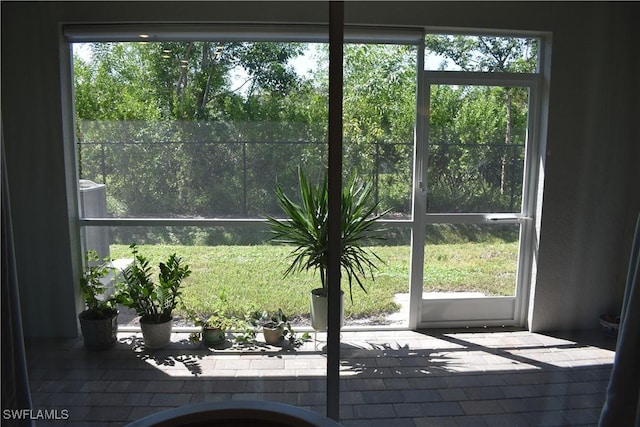 entryway featuring a healthy amount of sunlight