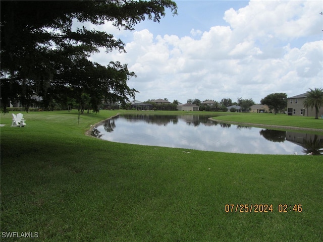 view of water feature