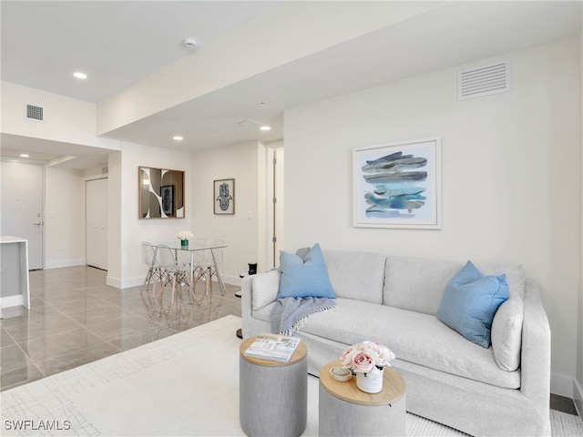 view of living room