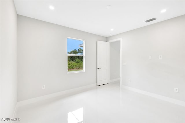 1155 Ermine St E, Lehigh Acres, FL 33974 - unfurnished room featuring recessed lighting