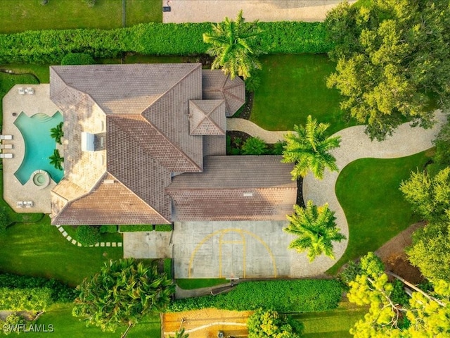 aerial view