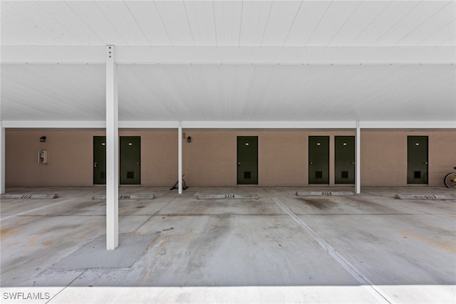 view of patio / terrace featuring french doors