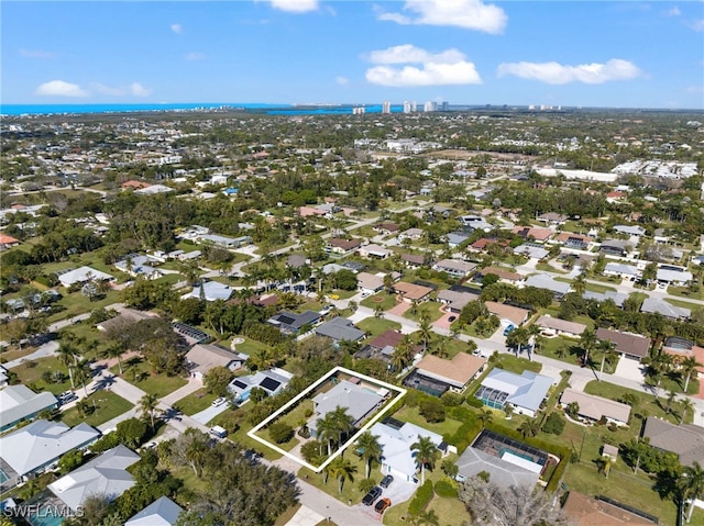 3684 Sudbury Ln, Bonita Springs, FL 34134 - aerial view of property's location featuring property boundaries highlighted