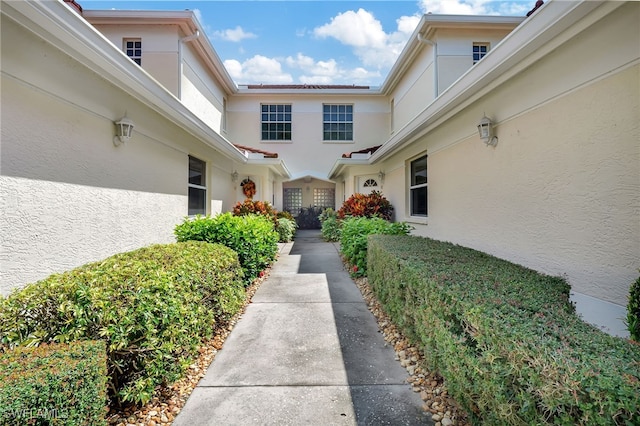 view of property entrance