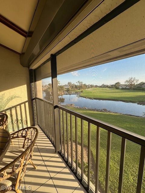 16679 Forest Blvd Unit 203, Fort Myers, FL 33908 - balcony with a water view