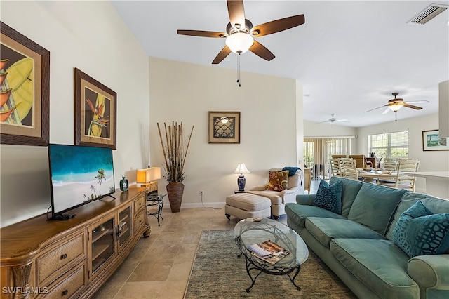 view of living room