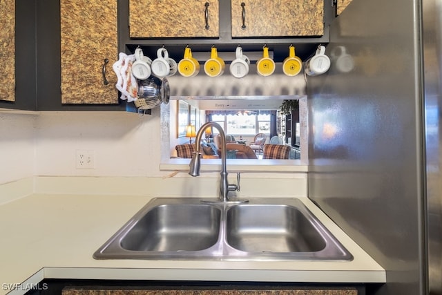 kitchen featuring sink