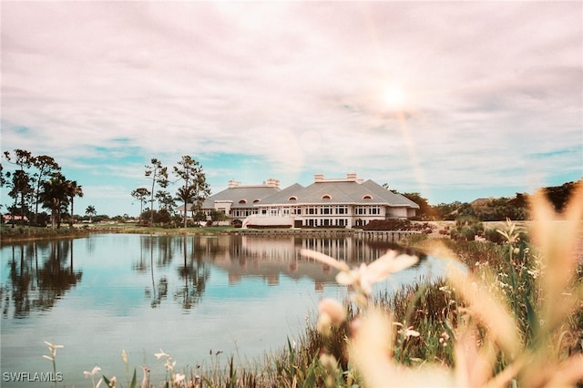 property view of water