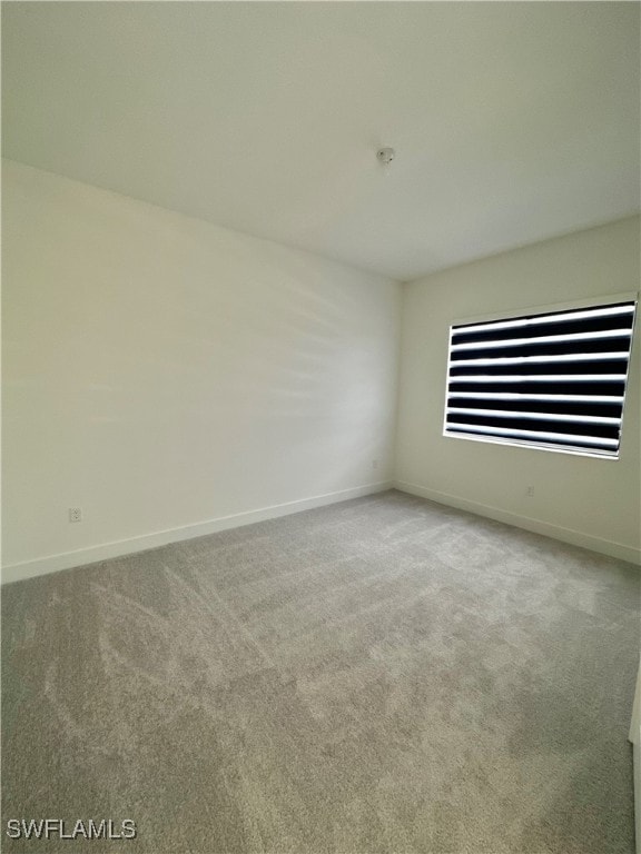 spare room featuring carpet floors