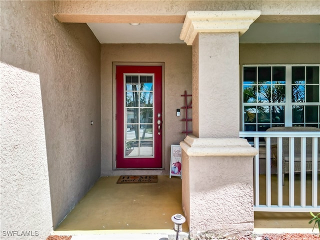 view of property entrance