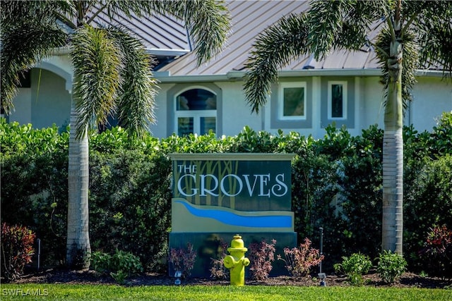 20730 Groveline Ct, Estero, FL 33928 - view of community sign