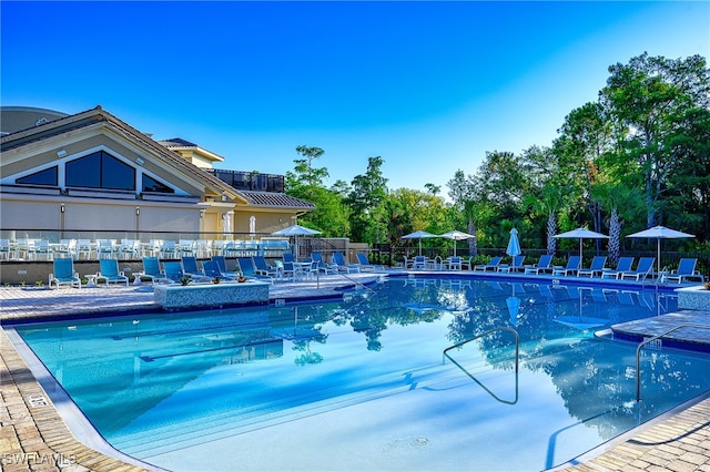 view of swimming pool