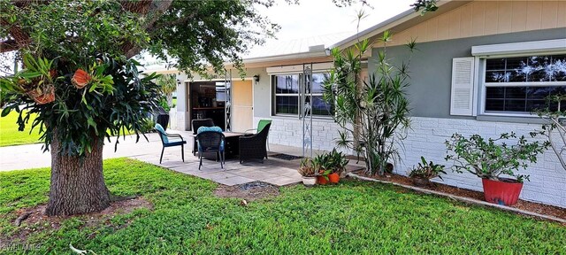 exterior space featuring a patio