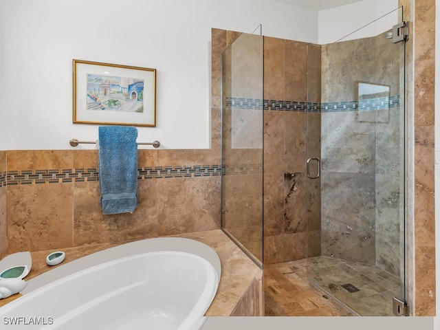 1105 Gayer Way Unit A-202, Marco Island, FL 34145 - full bath with a bath and a stall shower