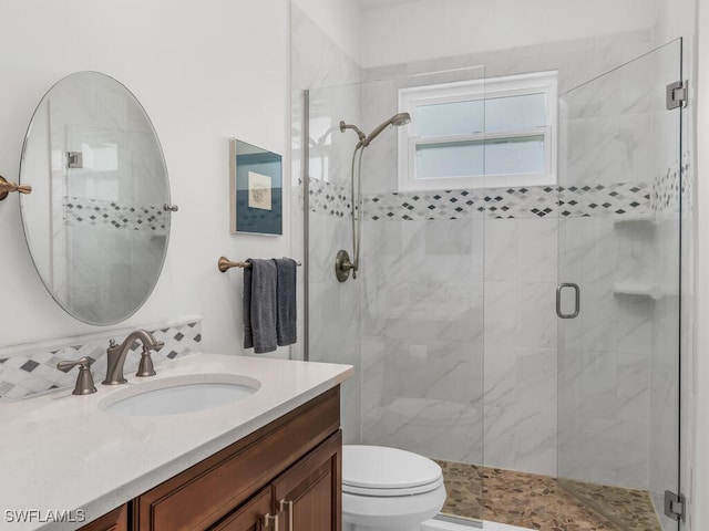 1105 Gayer Way Unit A-202, Marco Island, FL 34145 - full bathroom featuring vanity and a shower stall