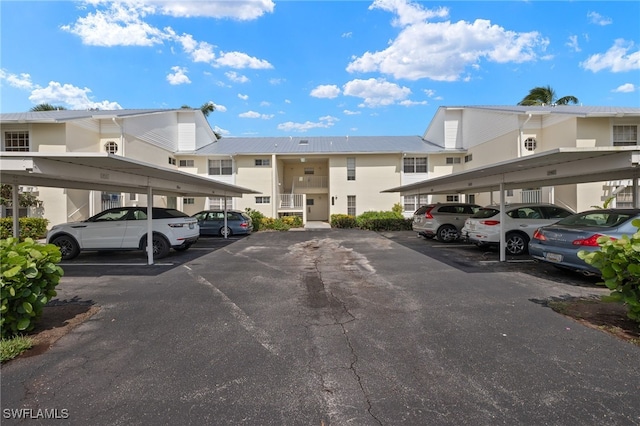 view of vehicle parking