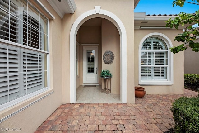 view of entrance to property