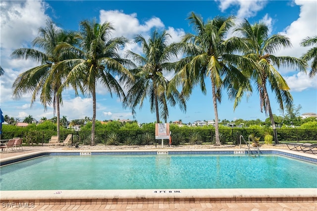 view of swimming pool