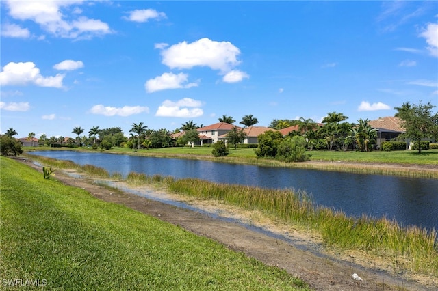 property view of water