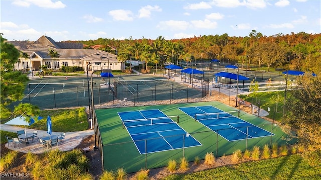 12917 Hadley Ct, Fort Myers, FL 33913 - view of tennis court