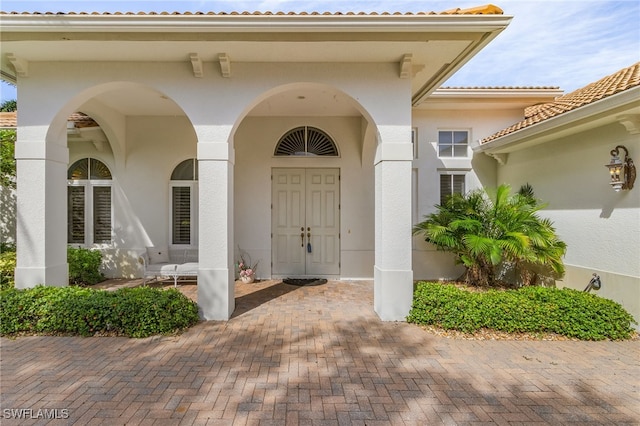 view of property entrance