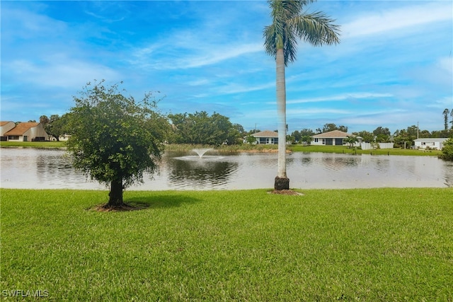 property view of water