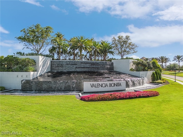28777 Montecristo Loop, Bonita Springs, FL 34135 - community sign featuring a yard