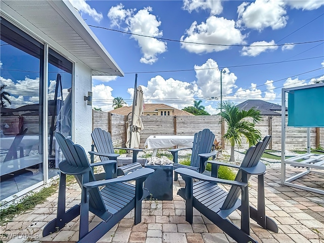 view of patio