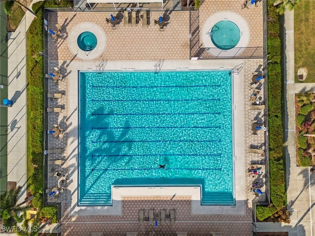 view of pool